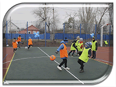 Газпром - детям. Сегодня в Котельниково открыли спортивную площадку